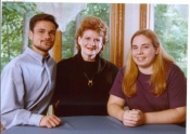 Senator Stabenow with her children, Todd and Michelle.