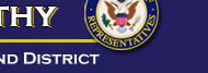 Congressman Kevin McCarthy lower right website top banner