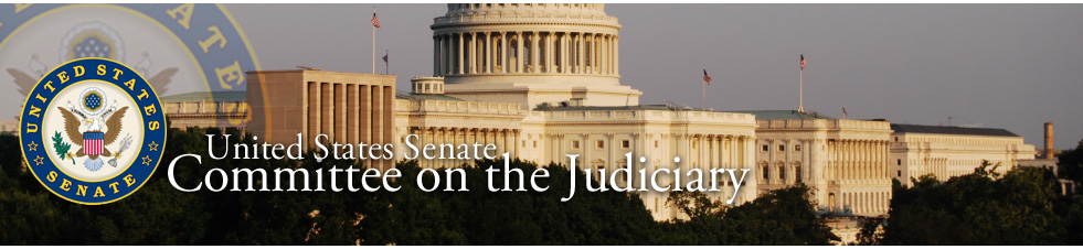 Senate Judiciary Committee Home Page Banner
