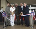 Congressman Jeff Miller, Secretary of Veterans Affairs James Peake and other VA officials open and dedicate the  VA Super Clinic in Pensacola