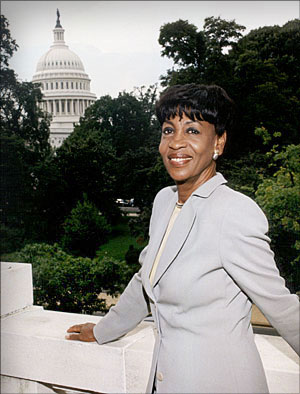 Portrait of Congresswoman Maxine Waters