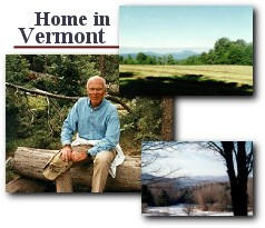 Images of Senator Leahy and Vermont