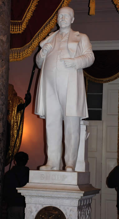 George L. Shoup Statue 