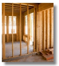 Picture of a house under construction