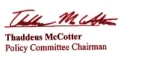 Rep. McCotter, Republican Policy Committee Chairman