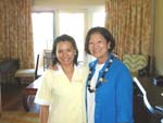 On August 19, 2008, Congresswoman Hirono met with Daisy and learned how hard Daisy works every day to clean 13 rooms in her shift.  Daisy is one of the staff members at the Ritz-Carlton Kapalua in Maui.