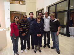 Rep. Slaughter with the cast of "Inherit the Wind" by rep.louiseslaughter