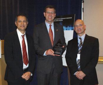 Receiving the 2010 Medical Device Manufacturer's Association Chairman's Award
