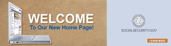 Welcome to our new home page! Click to learn more.