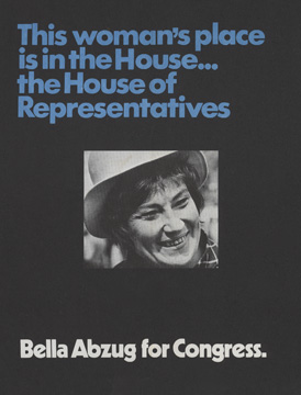 Bella Abzug Handbill, 1968