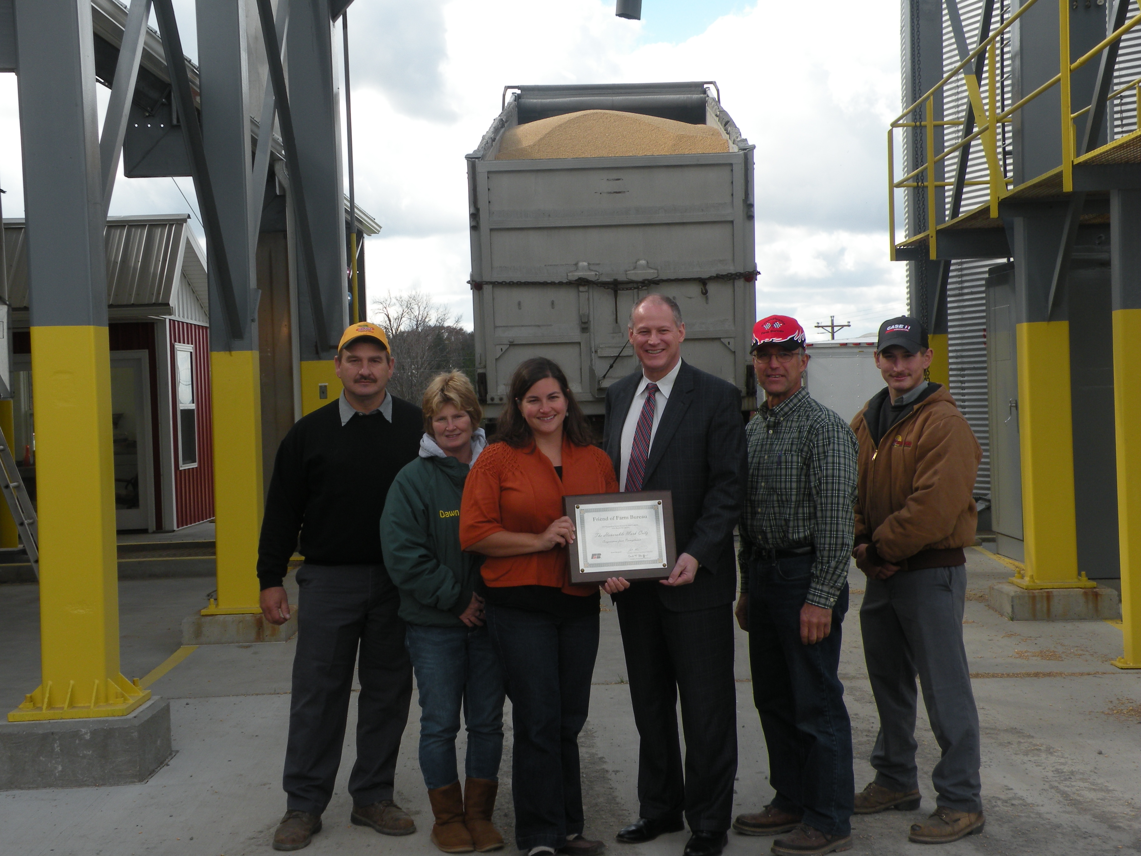 Congressman Critz Receives 'Friend of the Farm Bureau' Award