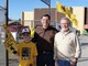 Senator Barrasso visits with some University of Wyoming fans recently at War Memorial Stadium in Laramie, WY. 