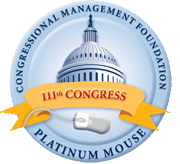 CMF Platinum Mouse Award for the 111th Congress