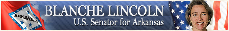 Blanche Lincoln: U.S.Senator for Arkansas