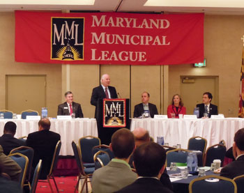 Senator Cardin Speaks at the Maryland Municipal League's Fall Conference
