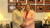 Congresswoman Ileana Ros-Lehtinen met in Washington, DC with Ms. La Shanda West, a teacher from Centennial Middle School in Cutler Bay. Ms. West was visiting DC as part of the House Fellows Program. 