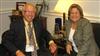 Congresswoman Ros-Lehtinen meets with constituent Lothar Mayer, in Washington for an AIPAC meeting.