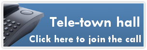 Tele-town hall - Click here to join the call