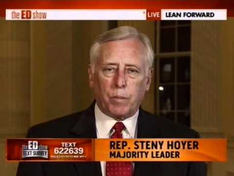 Hoyer on MSNBC's Ed Schultz Show on Leadership Elections