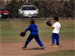 kids plahing baseball