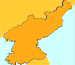 map of North Korea