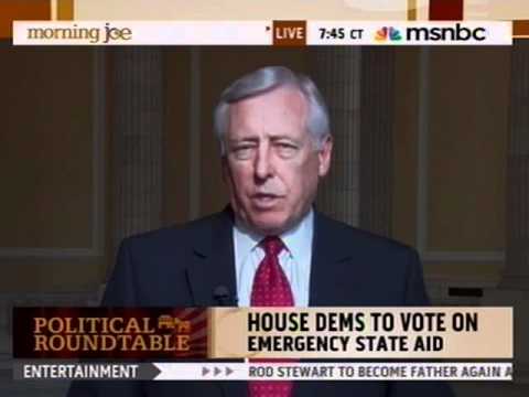 Discussing the Vote on Emergency State Aid on MSNBC