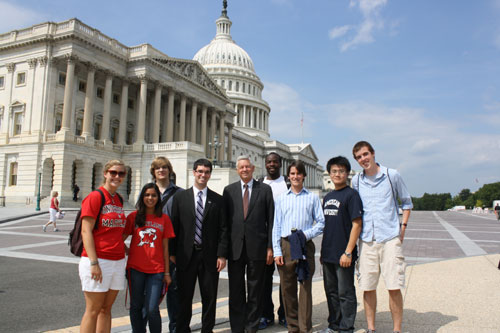 Students from the U.S. Public Interest Research Group (US PIRG) met with Rep. Petri Sept. 14 to thank him for championing the Direct Loan program.