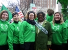 Congresswoman Moore at St. Patrick's Day Parade
