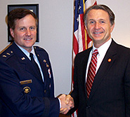 General Lord and Rep. Herger