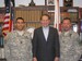 On July 1, 2009, Congressman Lincoln Diaz-Balart met with Lieutenant Colonel John D. Pilot, Project Officer for the U.S. Army Corps of Engineers, and with Cadet Ruben Veliz to discuss the ongoing construction of the new SOUTHCOM Headquarters for which the Congressman helped secure the federal funding.