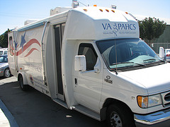 VA Mobile Health Vehicle by Congressman Sam Farr
