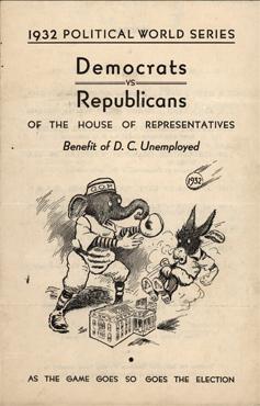 Congressional Baseball Program, 1932