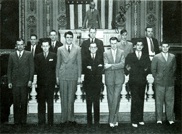 House Floor Staff at the Speaker?s Rostrum, 1930s