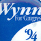 Albert Wynn Campaign Button, 1994