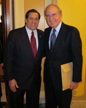 Congressman Rothman Briefed by Middle East Envoy George Mitchell