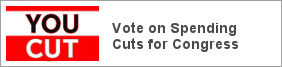 You Cut: Vote on Spending Cuts for Congress