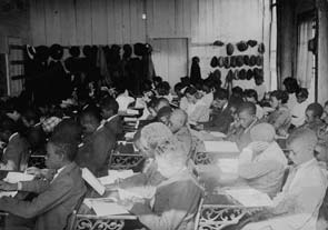 In 1917, 75 sixth-graders shared a single room and teacher in segregated Muskogee, Oklahoma.