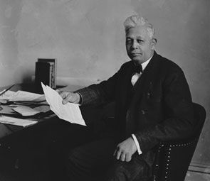 Born in Alabama, Representative <a href="/member-profiles/profile.html?intID=28">Oscar De Priest</a> became the first African American elected from the North and the first to be elected in the 20th century.