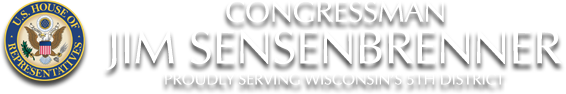 CONGRESSMAN JIM SENSENBRENNER - PROUDLY SERVING WISCONSIN’S 5TH DISTRICT