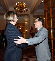 Speaker Pelosi and Donald Tsang