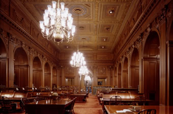 Main Reading Room of the Library