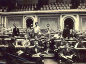 House Pages in the chamber during the 69th Congress (1925-1927)