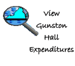 gunston hall expenditure