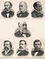 The United States Senate.?Portraits of the Chairmen of Some of the More Important Committees.