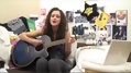 Hannah Dorman sings her latest song