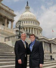 Congressman McCarthy with Matt Hicks of Bakersfield