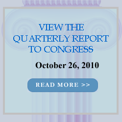 Image link to the Quarterly Report to Congress.
