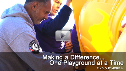 In just six short hours, a group of 500 volunteers built a state-of-the-art playground for students of the Hyde Leadership Public Charter School in Washington D.C. on Saturday October 23, 2010, part of a nationwide celebration of Make a Difference Day. 