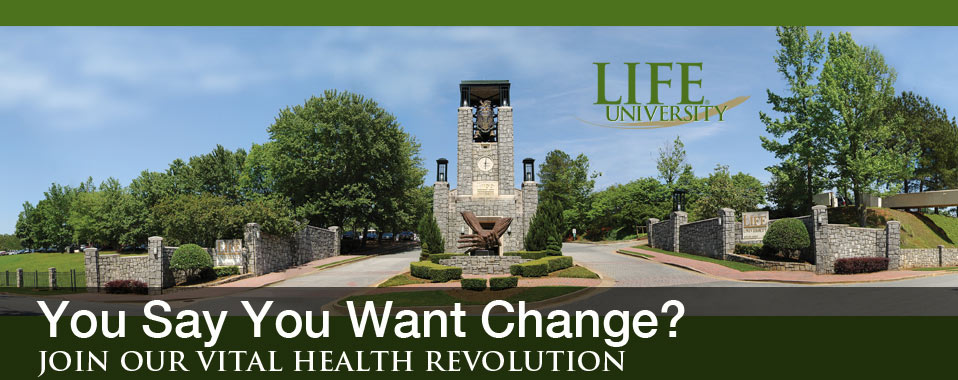 Life University is leading the Vital Health Revolution with its health science programs and chiropractic education.