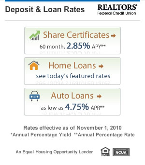 REALTORS® Federal Credit Union - We're here
for you.